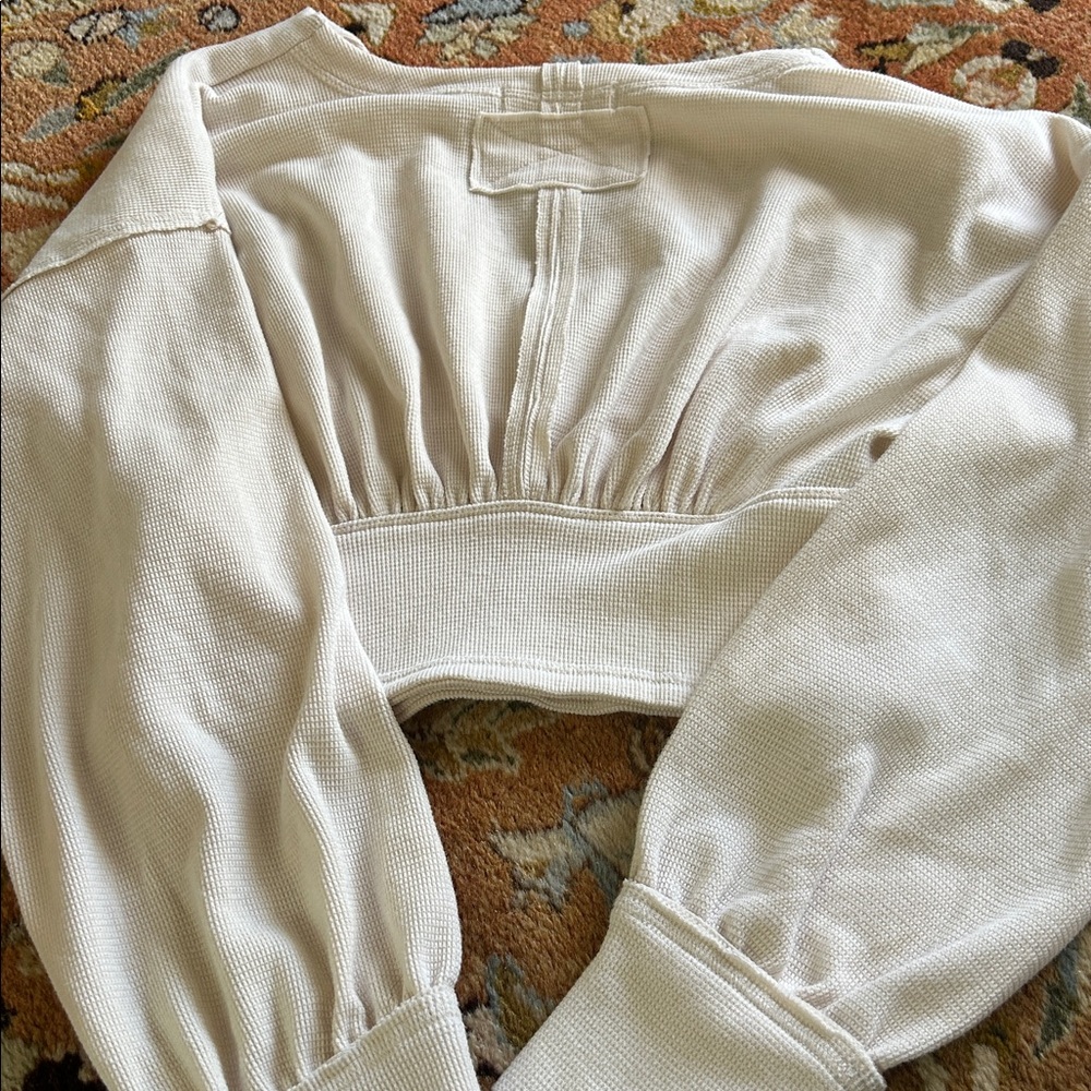 We The Free Cream Textured Top - Picture 4 of 4